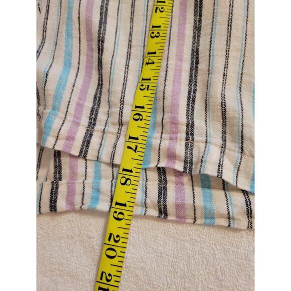 Lane Bryant Line Blend Stripe Shorts - Picture 9 of 11